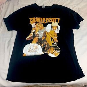 Black Travis Scott Graphic T-Shirt